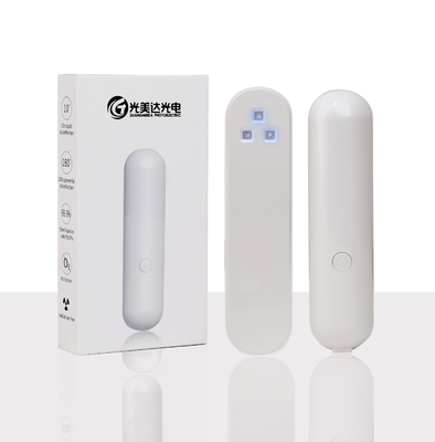 Vara del esterilizador de la luz UV del vatio LED del Portable 1,5, poder de batería de litio de la esterilización 18650 de la luz UV del PDA