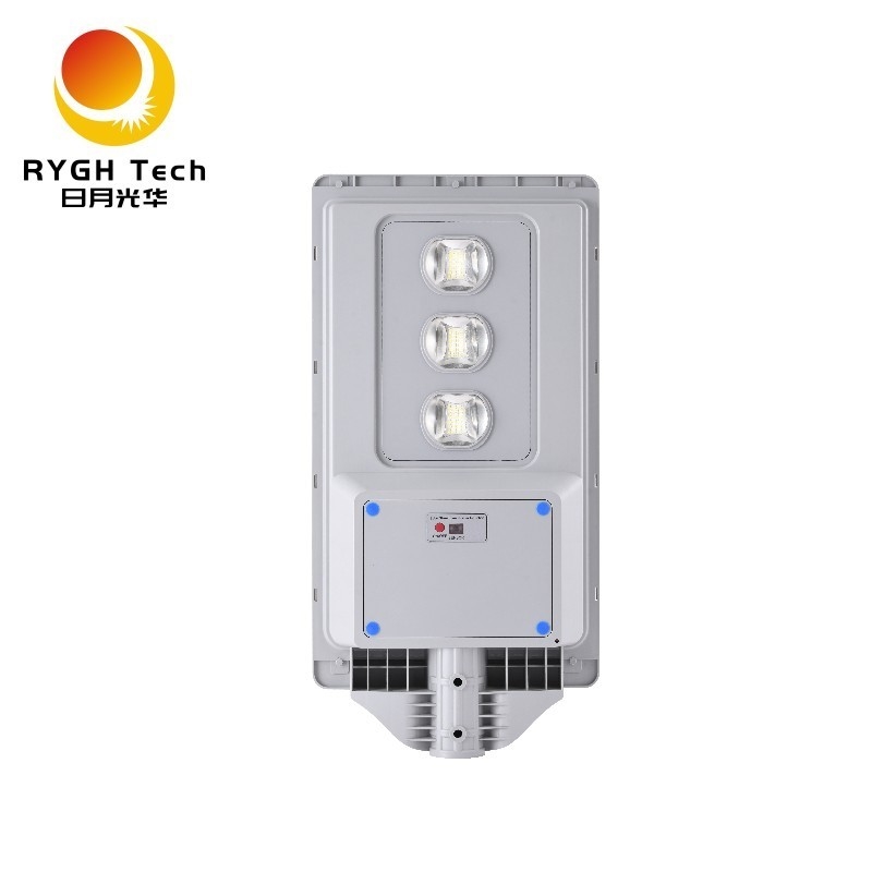 Luz de calle LED solar de 30W con inducción por radar, versátil y fácil de instalar, para calles públicas, patios y jardines