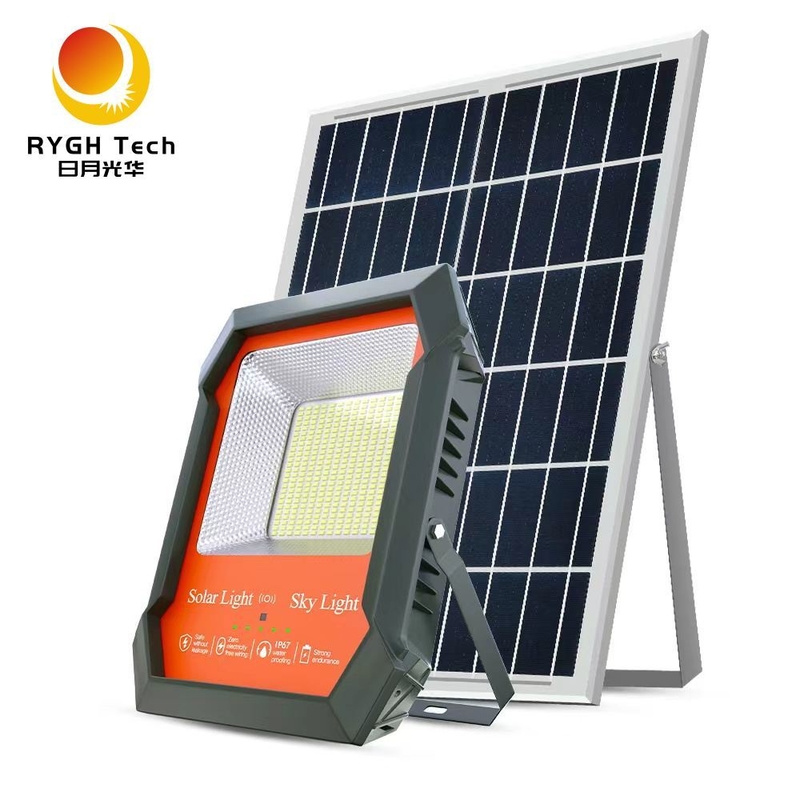 Intelligent Light Control Plus Remote Control With 5730 High Lumen LED Chips 2-Year Warranty Solar LED Flood Light