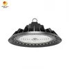 Luminaria industrial LED de alta bahía UFO de aluminio de 200W, 180lm/W, para almacén