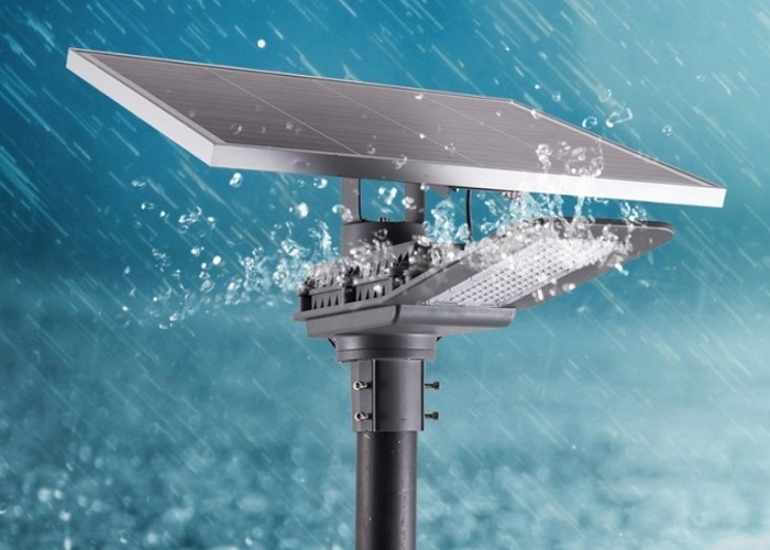 Lámparas de calle solares al aire libre de SMD 30W IP65 120 LM/W con el panel solar de la batería