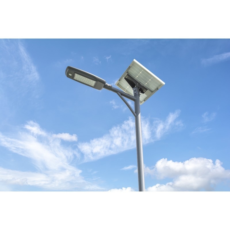 Prenda impermeable al aire libre accionada solar de la luz de calle del alto brillo LED 140lm/w SMD IP65