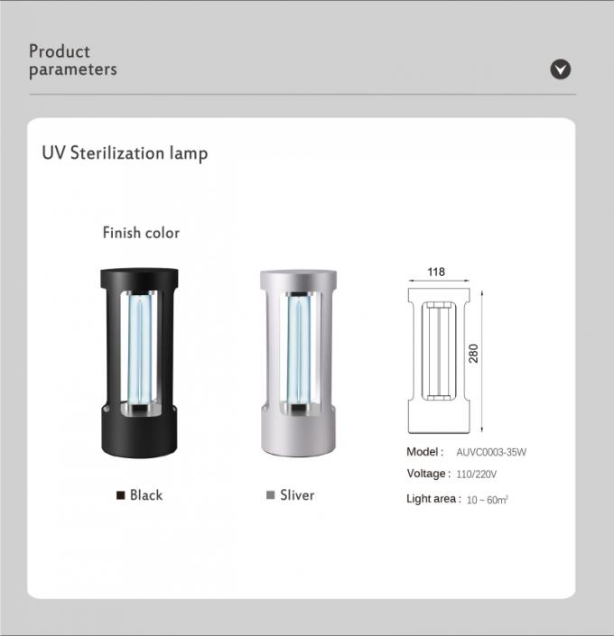 hogar de la desinfección de la luz UV