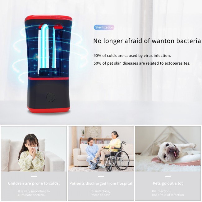 luz UV portátil